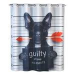 Duschvorhang Guilty Dog Flex Kunstfaser - Mehrfarbig