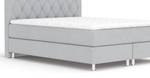 Boxspringbett Excelsior Hellgrau - Breite: 160 cm