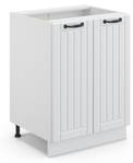 Meuble bas de cuisine Fame-Line 36010 Blanc neige - Blanc