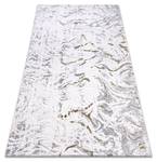 Tapis Acrylique Dizayn 123 Gris Clair Gris - Matière plastique - Textile - 80 x 1 x 150 cm