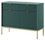 Sideboard AVON SB104 2D2D Hochglanz Grün - Grün