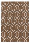 Tapis de couloir ORICA 80x250 marron Marron - 80 x 250 cm