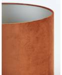 Lampenschirm Velours Terra - Ø30 Orange - Textil - 30 x 21 x 30 cm