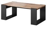 Table basse WOOD 120x55x46 Beige - Gris - Bois manufacturé - Matière plastique - 120 x 46 x 55 cm