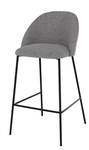 Tabouret de bar Karl (Lot de 2) Gris