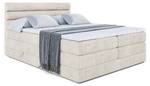 Boxspringbett CELESTIA KING Beige - Breite: 200 cm