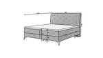 Box Spring Lit Locarno Marron