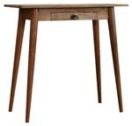 SCHREIBTISCH NORDIC Braun - Massivholz - 80 x 77 x 35 cm