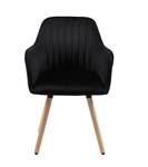 Chaise gondole ELEANA Noir - 1 chaise