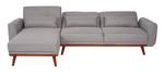 Sofa J20 Grau - Textil - 280 x 85 x 139 cm