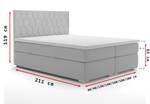 Boxspringbett PILO Beige - Breite: 180 cm - H4