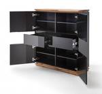 Buffet haut CHARLY 4 portes 2 Noir