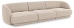 Sofa MILEY 3 Sitzplätze Beige