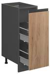 Meuble de cuisine R-Line 39772 Anthracite - Imitation chêne truffier de sonoma