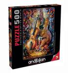 Gitarre Violine Puzzle Teile und 500