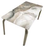 Table à manger 1142 Blanc - Porcelaine - Pierre - 180 x 76 x 90 cm