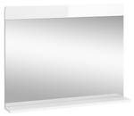 Miroir mural Izan 41516 Blanc brillant - Largeur : 81 cm