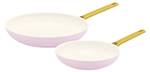 Kochgeschirr-Set Padova Reserve 10er Set Pink - Metall - 28 x 14 x 28 cm