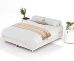 Boxspringbett Sub Beige - Breite: 200 cm