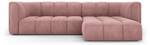 modulares Ecksofa SERENA 3 Sitzplätze Pink