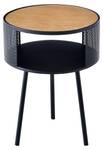 Table d'appoint Bjørnsund Noir - Bois manufacturé - 34 x 45 x 34 cm