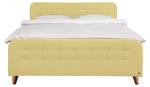 Nordic Box Boxspringbett Gelb - Breite: 202 cm - H2