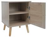 Nachttisch M35 Braun - Holzwerkstoff - Holzart/Dekor - Holz teilmassiv - 40 x 56 x 40 cm