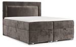 Premium Boxspringbett Lontano Braun - Breite: 162 cm