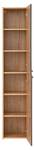 Armoire haute MADERA HC35 2D Beige - Bois manufacturé - Matière plastique - 35 x 170 x 30 cm