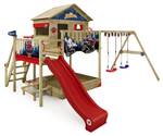 Spielturm Marvel Spider-Man Quest Blau - Massivholz - 466 x 305 x 461 cm