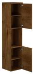 Badschrank MIELA Braun - Holzwerkstoff - 30 x 133 x 30 cm