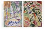 Matisse-Wald 2 60x40 mit Set Leinw盲nden