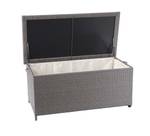 Poly-Rattan Kissenbox D88 170l Grau