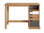 Bureau Mestre Pin massif - Bois - Blanc