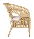 SESSEL AUS RATTAN 60 x 67 x 81 Beige - Rattan - 60 x 81 x 67 cm