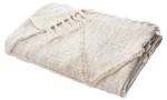 Tagesdecke SLUB Beige - Textil - 130 x 1 x 180 cm