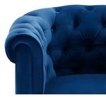 Couchgarnitur CHESTERFIELD 2er-Set Blau