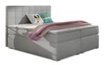 Boxspringbett SEREN Hellgrau - Breite: 160 cm