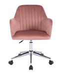 Chaise de bureau ELEANA Rose clair