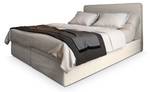 Boxspringbett ASTOR Creme - Breite: 140 cm