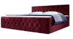 Boxspringbett Velutto Rot - Breite: 200 cm - H3