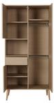 Kleiderschrank Cocoon Beige - Breite: 96 cm