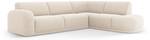 Ecksofa ERIN 4 Sitzplätze Beige