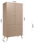 Schrank Egerton Holzwerkstoff - 100 x 180 x 52 cm