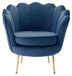 Fauteuil coquillage DANDELION Bleu