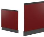 Façade R-Line 39538 Anthracite - Rouge