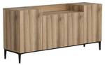 Sideboard Ellaria Beige - Holzwerkstoff - 42 x 75 x 160 cm