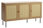 Buffet design Rinto Marron - En partie en bois massif - 140 x 80 x 40 cm