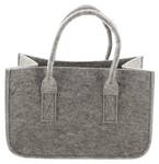 Filz-Tasche Gwen Grau - Textil - 40 x 40 x 22 cm