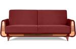 GUSTAVO Sofa 3-Sitzer Bordeaux